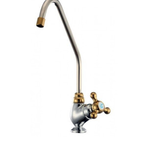 Water Filter Tap in Chrome with Brass Finish for Drinking