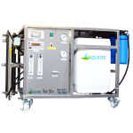 1000 up to 1200 GPD RO SS Frame Unit with 60 L Tank