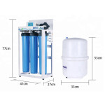 200 gpd Reverse Osmosis system for water filtration