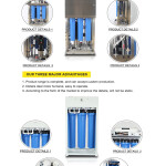 Reverse Osmosis 600 GPD water filter system
